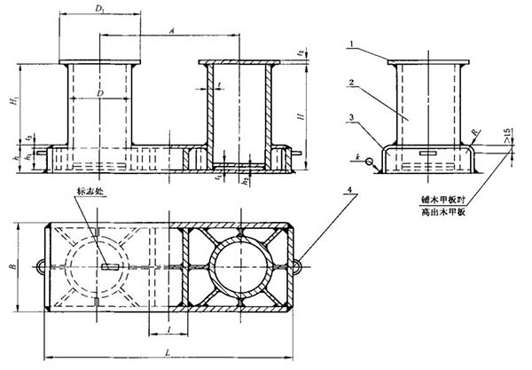 GBT554-2008 Marine Bollard Type A 3.JPG